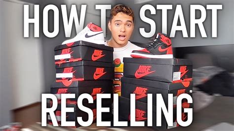 how to start reselling shoes|reselling sneakers for beginners.